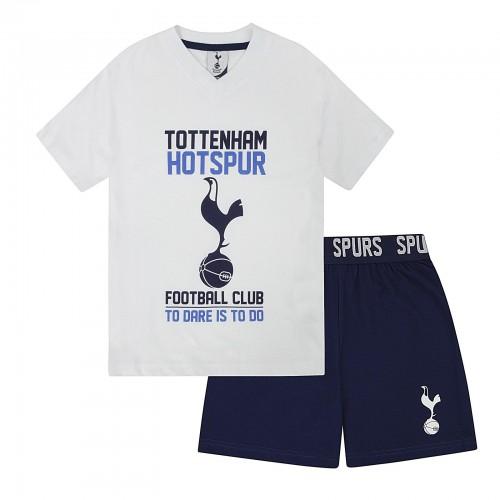 Tottenham Hotspur FC Boys Son 7 Sublimated Short Pyjama Set