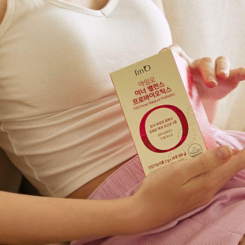 [3-month Supply] [Patented Lactic Acid Bacteria Derived from Vagina] I'm Oh Inner Balance Probiotics