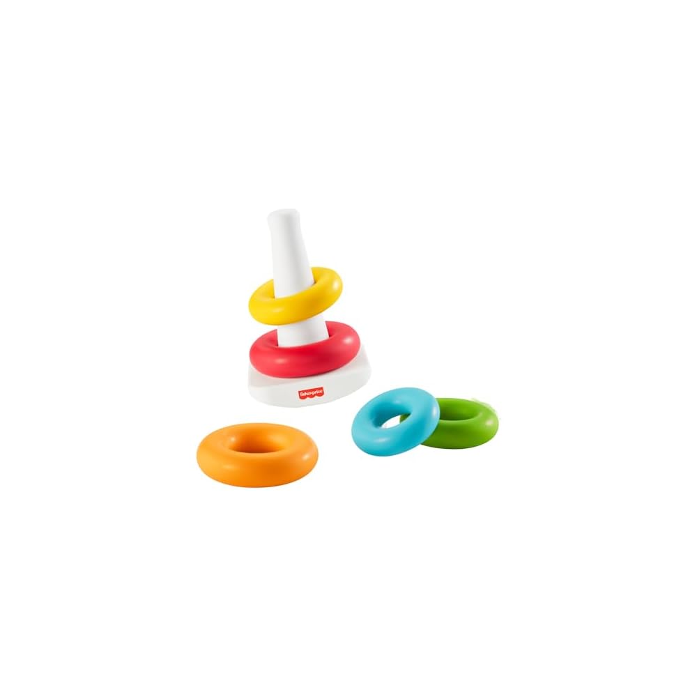Fisher Price Yuralin Tower Eco Colorful Learning Toy for Babies and Toddlers 6 Months and Up