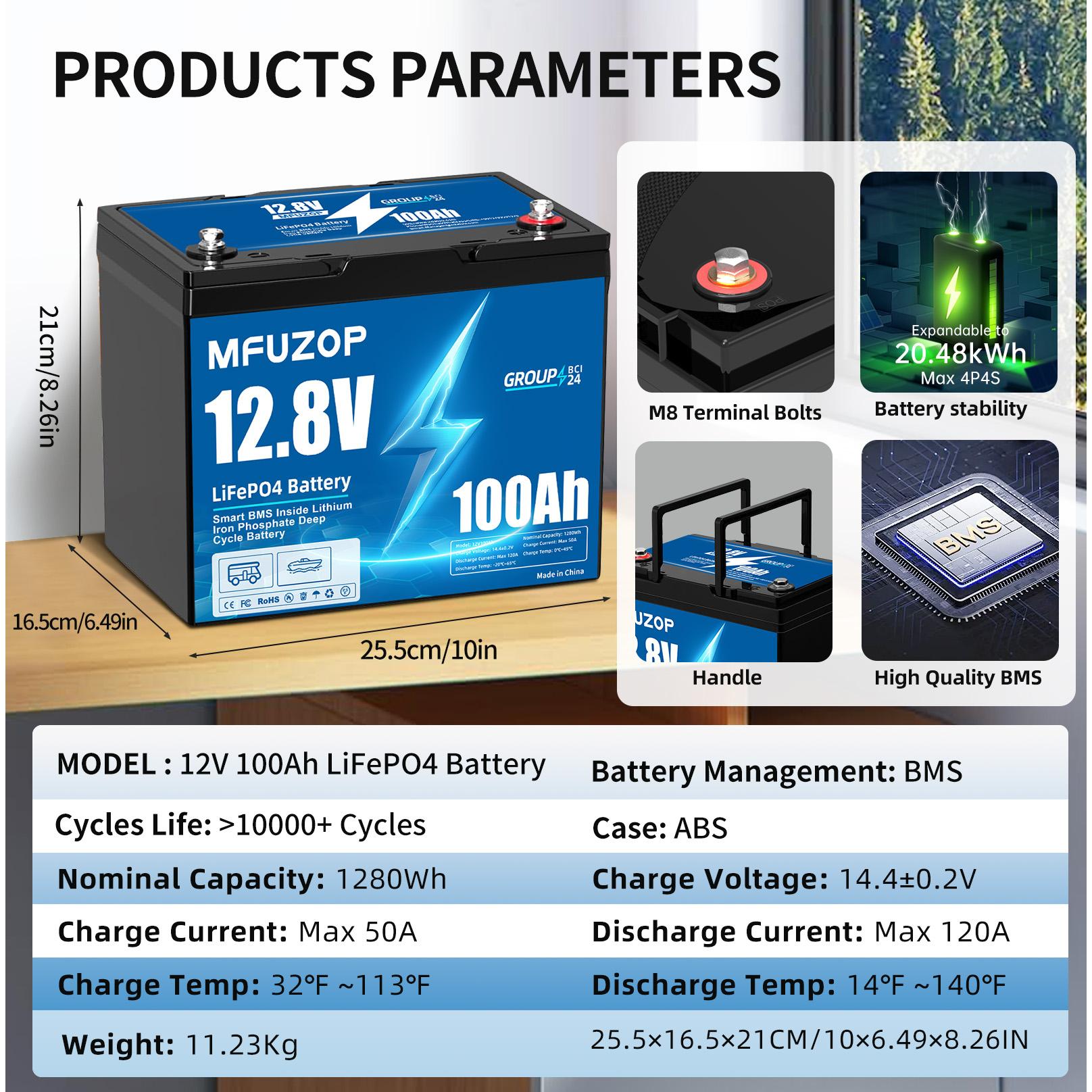 DATOUBOSS 12V100ah Apgaismojuma Mazās Ierīces Dzinējs