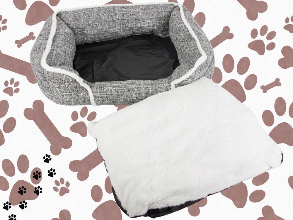 Dog Bed M 50 2 Grey (24)