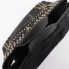 Prada Kanapa GM Handbag B1872O Bijou Studs Tote Bag NERO Black Canvas Women Used