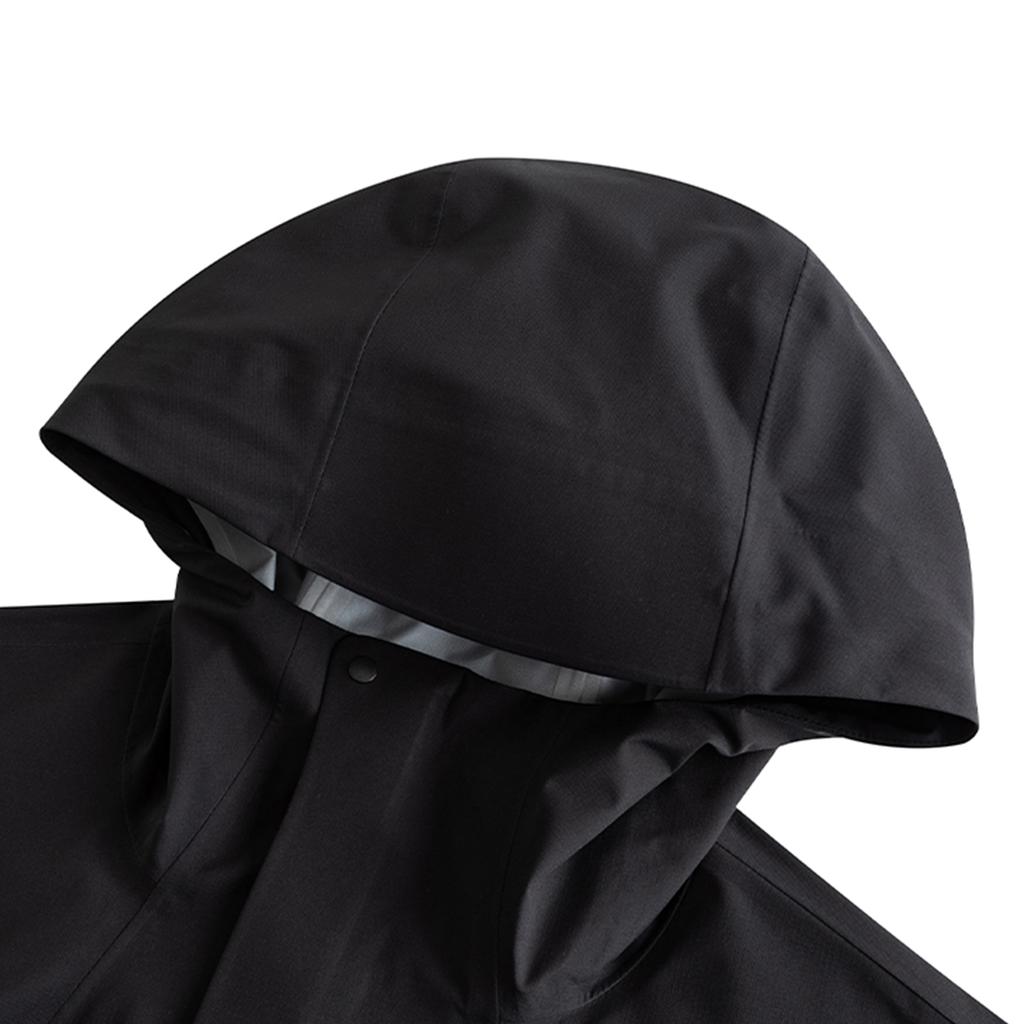 Anta Seria outdoorowa Prosta Twarda skorupa Wszechstronna Luźny krój Z kapturem Jednolity kolor Wiatroodporna Ochrona UV Oddychająca Wodoodporna Kurtka 952536601-3