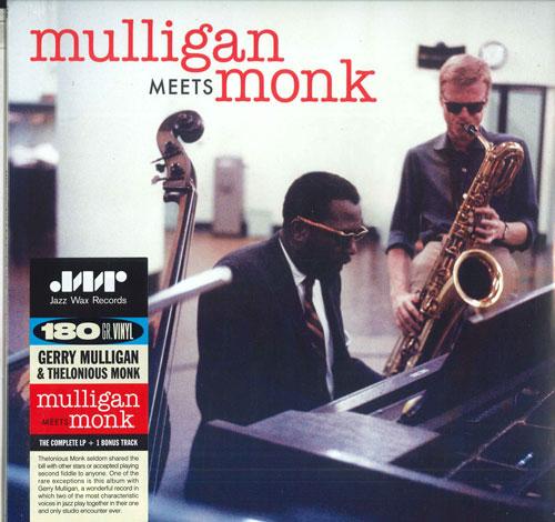 

LP Пластинка THELONIOUS MONK & GERRY MULLIGAN - Mulligan Meets Monk (-180г) JWR4599 JAZZ WAX 2017 Европа Джаз