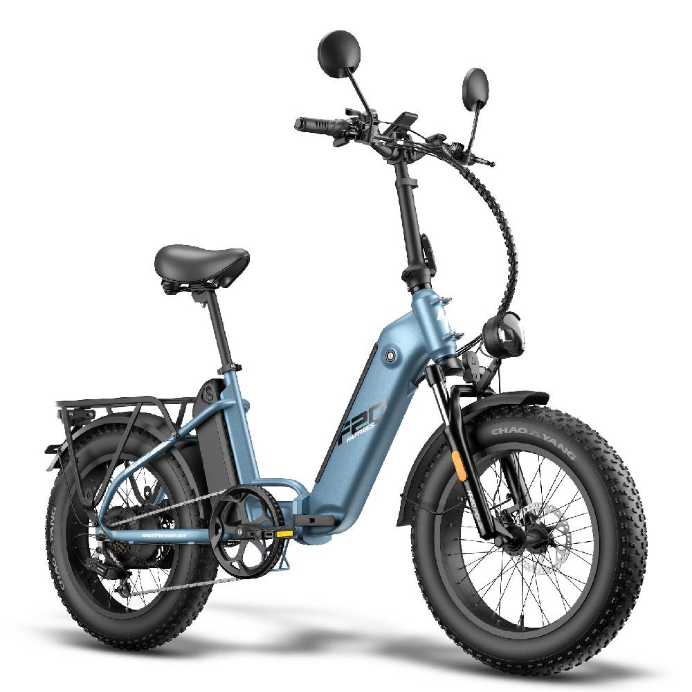 Elektrický bicykel Fafrees FF20 Polar 20" Fat Tire 500W Motor Skladací Mestský Elektrický Bicykel 48V 24AH LCD Displej 7 Rýchlostí