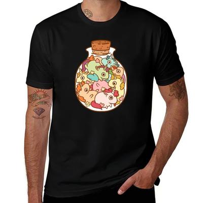 Fles Eenhoorns T-shirt heren grafische t-shirts t-shirts voor man pakket katoenen T-shirt