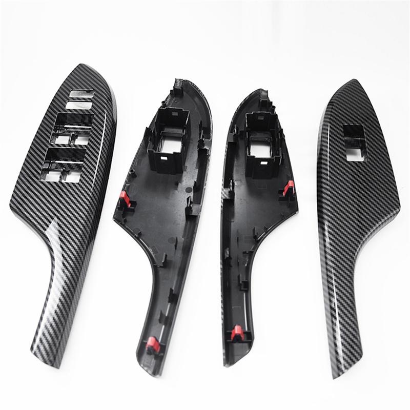 Car Window Switch Panel Door Handle Armrest Trim for Toyota Corolla 2006-2013 Window Lift Cover Trim A