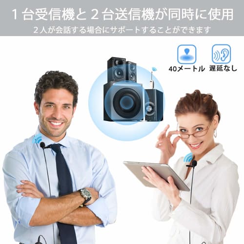 Alvoxcon TG120 Wireless Microphone, Headset, Lapel Microphone, Wireless UHF Clip-on Microphone, for Video Recording, Recording, Loudspeaker, Camera, S