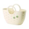 Handheld Basket Portable Bathroom Shower Tote Caddy with Handles Hollowed Out Storage Basket Tote for Home Bedroom College Dorm