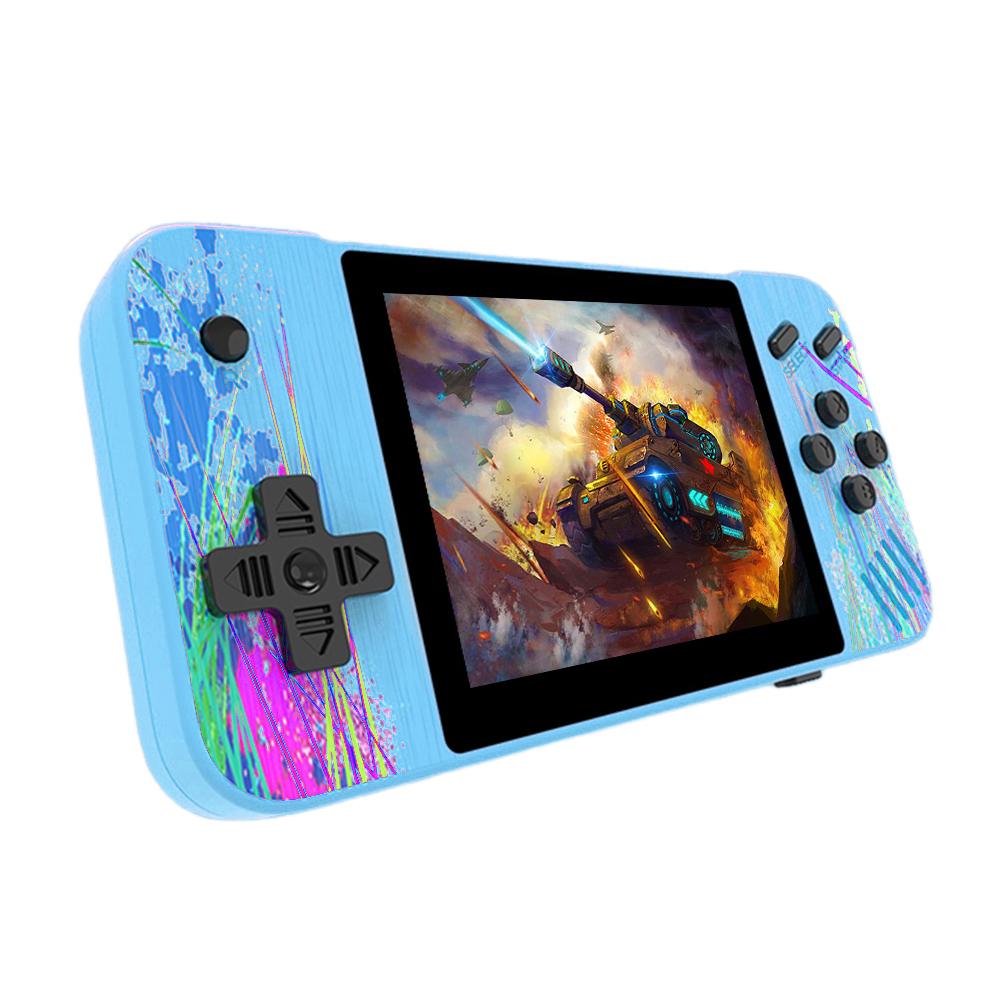 

G3 Портативная игровая консоль с ЖК-экраном 3,5 дюйма, AV-выходом, ностальгическая игровая консоль с 800 играми, 1200 мАч, подарок для детей и взрослых