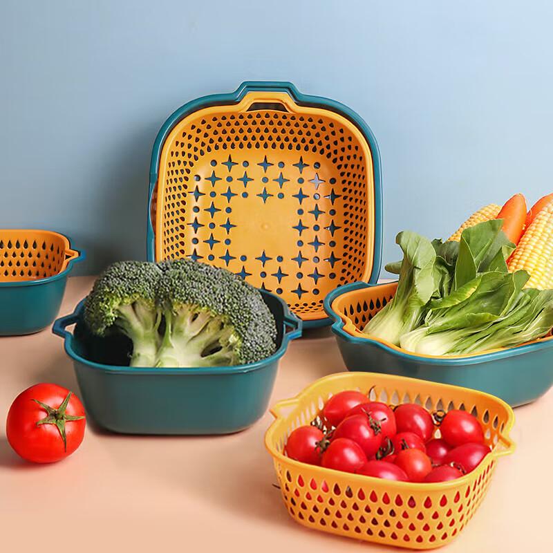 Baijie Kitchen Draining Basket Set