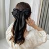 Hairpin Bright Color Large Bow Decor Hair Clip Women Lightweight Hair Accessories Daily Party Wedding Use