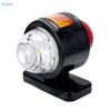 Dreiseitige LED-Seitenleuchte Umriss LKW-Lampe 12 24V Für Auto Anhänger LKW 25 LED Seitenmarkierungsleuchte Blinker Rückleuchte