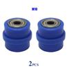 2pcs 8mm 10mm Motorcycle Chain Tensioner Motocross Wheel Guide Drive Roller Pulley ATV Moto Accessories Enduro Dirt Pitbike