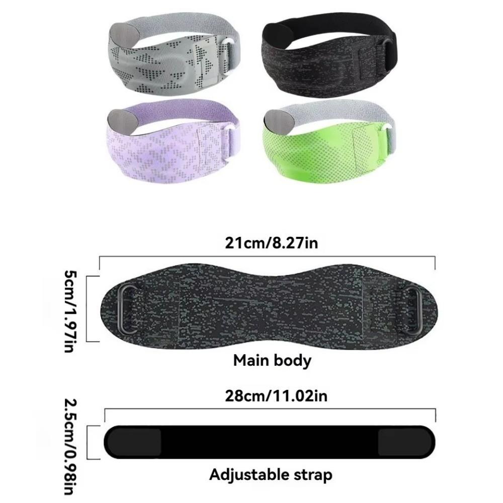 Reflective Knee Support Pad Shock-absorbing Knee Strap Sports Patella Brace Running Sport
