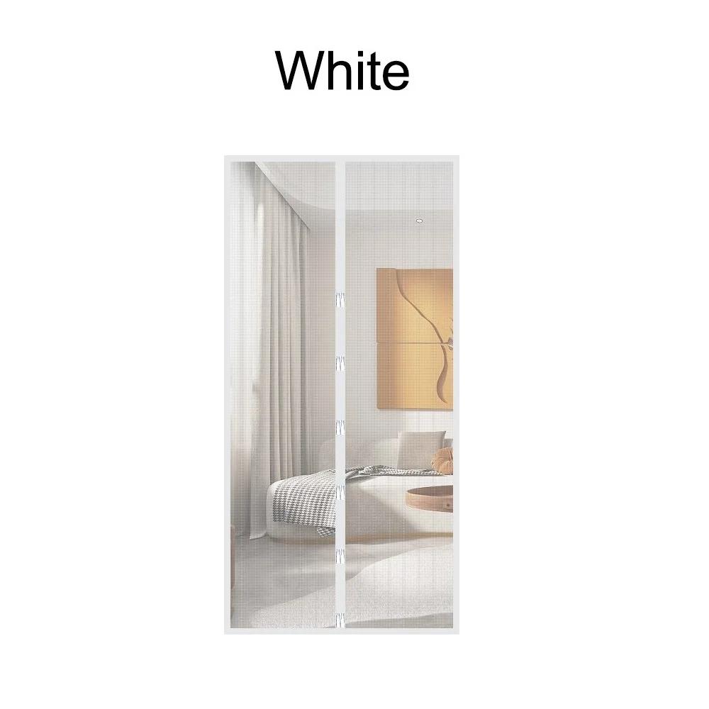 

Магнитная дверная москитная сетка для оконного магазина, применимая к сеткам. Шторы для дверного проема, рулонные шторы без сверления, автоматические M 210x90CM