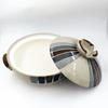 Banko ware earthenware pot, Ichijin Tokusa, Misuzu Pottery, Made in Japan, Direct-heat cooking pot (Size 7)