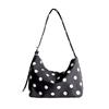 Korean Version of Casual and Fashionable Nylon Handbag, New Women's Commuting Niche Wave Point Armpit Bag