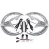 New For Honda GL1800 Goldwing Motorcycle Accessories Chrome Black Brake Disc Rotors Covers LED Cornering Lamp 2018-UP 2019 2020