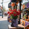 Halloween Multipurpose Pumpkin Flower Pot Candy Pot Light Pot