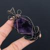 Tree Of Life Amethyst Pendant Gemstone Jewelry, 999 Copper Wire Wrapped  Pendant, Gift For Women Handmade Pendant