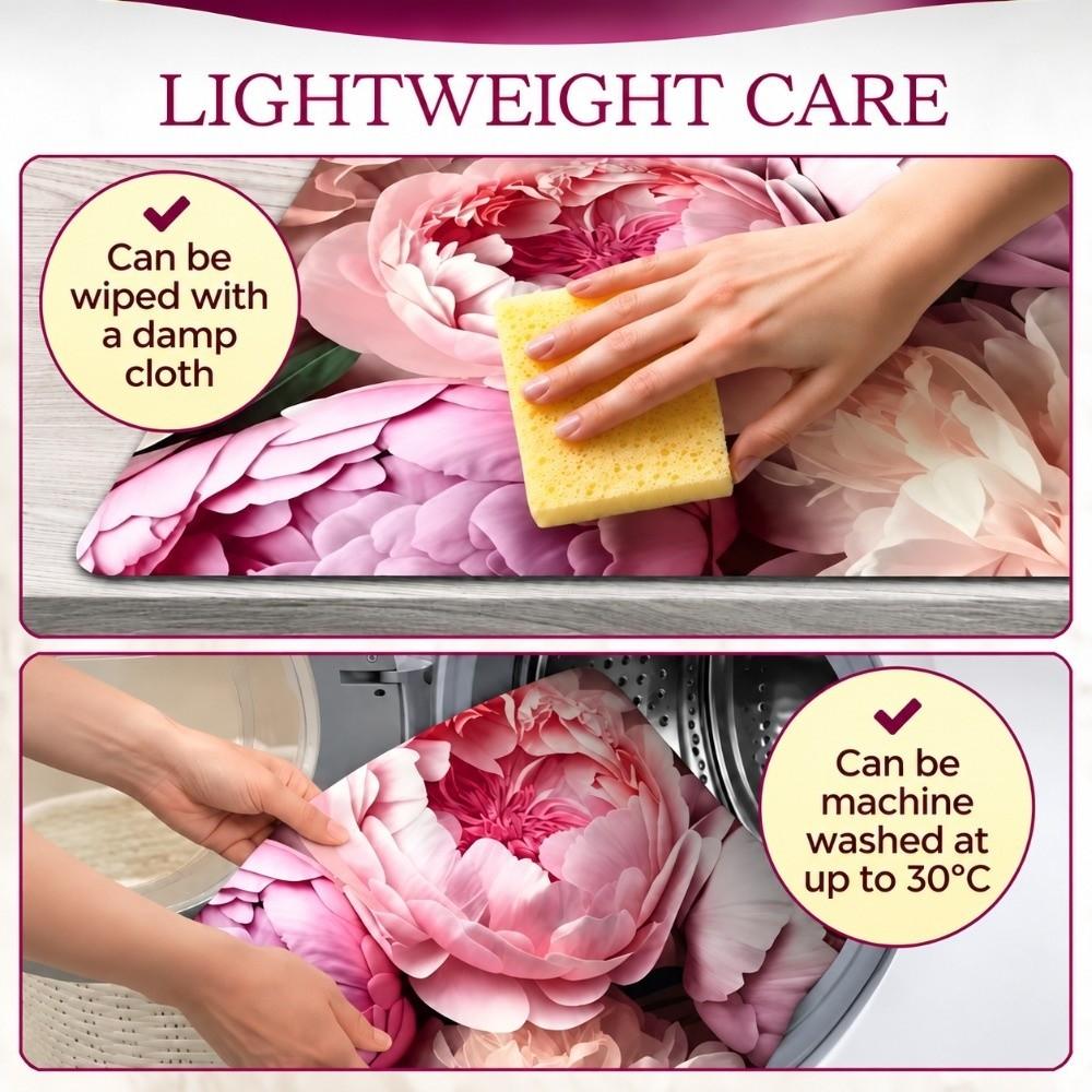 Absorbent Washing Machine Top Protector Pad Non Slip Bathroom Carpet Home