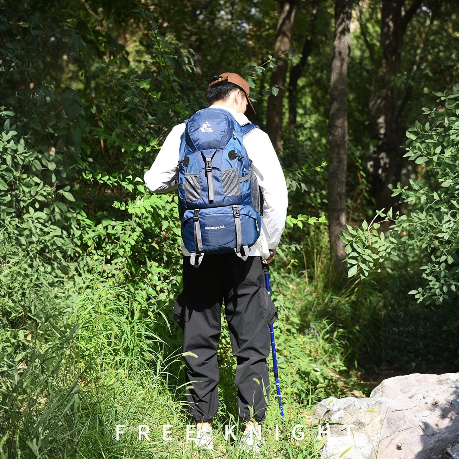 50 л Туристический Рюкзак Пеший Туризм Мужской Треккинг Кемпинг Рюкзак Женский Велосипедный Дорожный Повседневный Рюкзак Мужской Альпинистский Рюкзак One Size