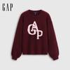 Gap Women's Relaxed Plush Logo Crew Neck Sweater