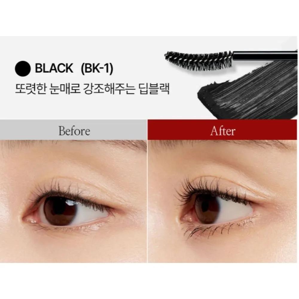 Kate Curl Awakening Long-Lasting Long Mascara BK-1 Black x2
