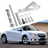 Polished Finish Water Pump Bracket Kit Aluminum Zinc Zinc Alloy Adjustable Bracket Kit Chevrolet Vehicles