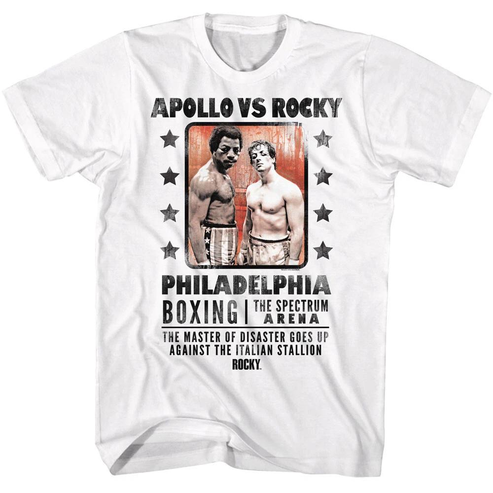 Rocky Movie Philadelphia Boxing Apollo v s Rocky The Spectum Arena Men s T Shirt S