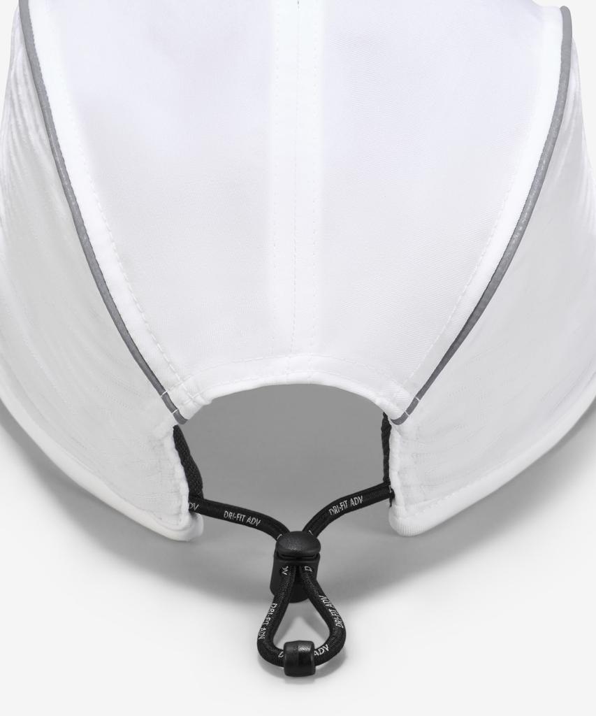 Nike Dri-Fit Adv Fly Unstructured Aerobill Aeroadapt Cap - White:Anthracite:Black / Fj0736-100