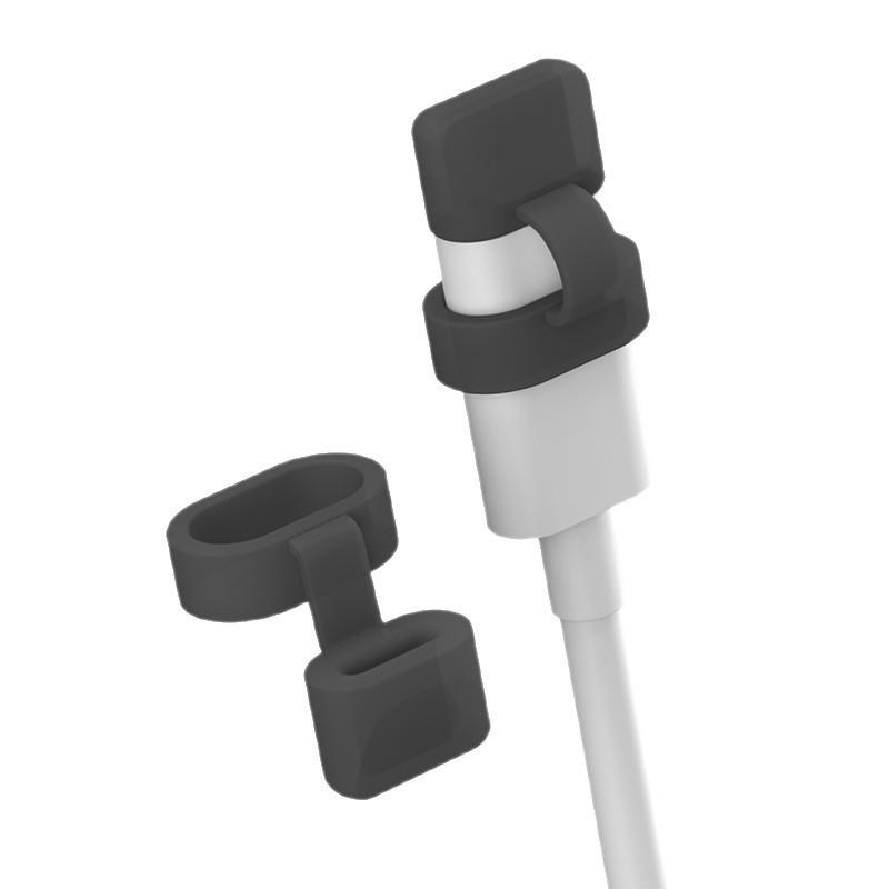 3/15Pcs For Ios Lighting Type-C Data Cable Silicone Dust Plug Anti-Lost Dustproof Data Cord Protective Cap Typec Charging Port