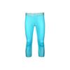 Letter Print Slim Fit Three Quarter Sports Pants Men Pants Blue 747427-418