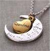 Necklaces, Valentine'S Day Ornaments, Love Moon Couple Necklaces, Pendants