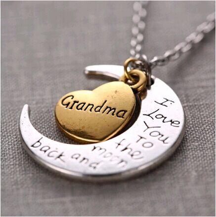 Necklaces, Valentine'S Day Ornaments, Love Moon Couple Necklaces, Pendants