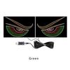 Truck Eye Light RGB Dynamic Demon Eye Decorative Light Led Display Decor Pixel Panel Windshield USB 5V Multi-Mode Lamp For Car SUV