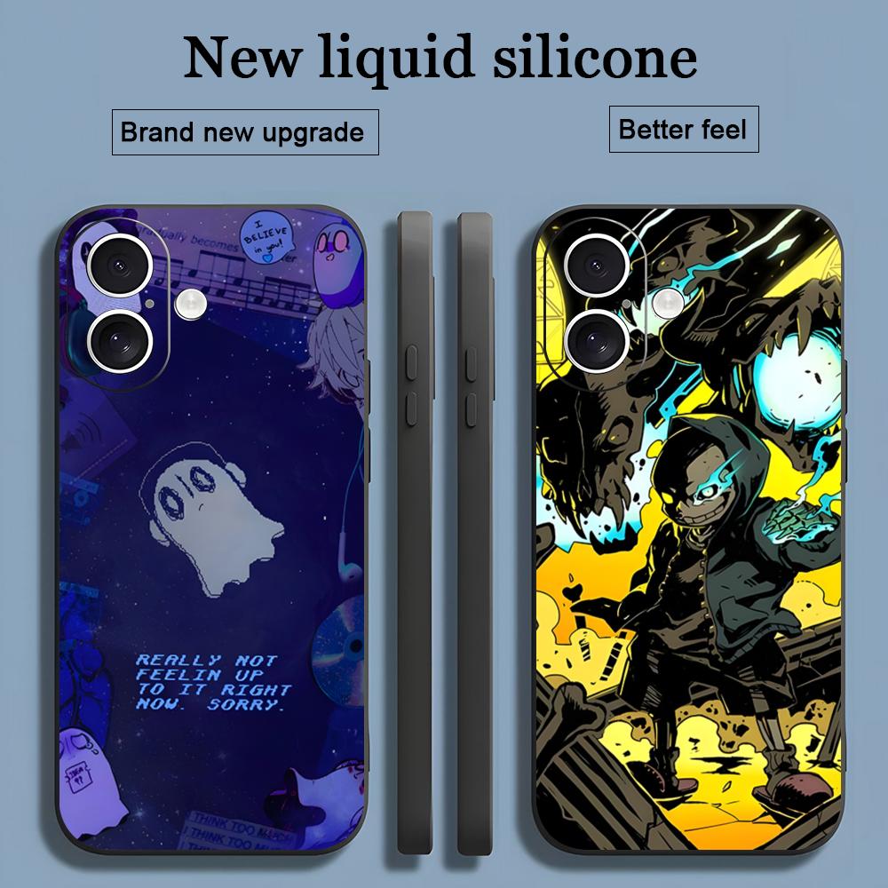 Popular Pixel Game Undertale Phone Case For iPhone 16 15 14 13 12 11 X XR XS 8 Plus Mini Pro Max Soft black Shockproof Cover