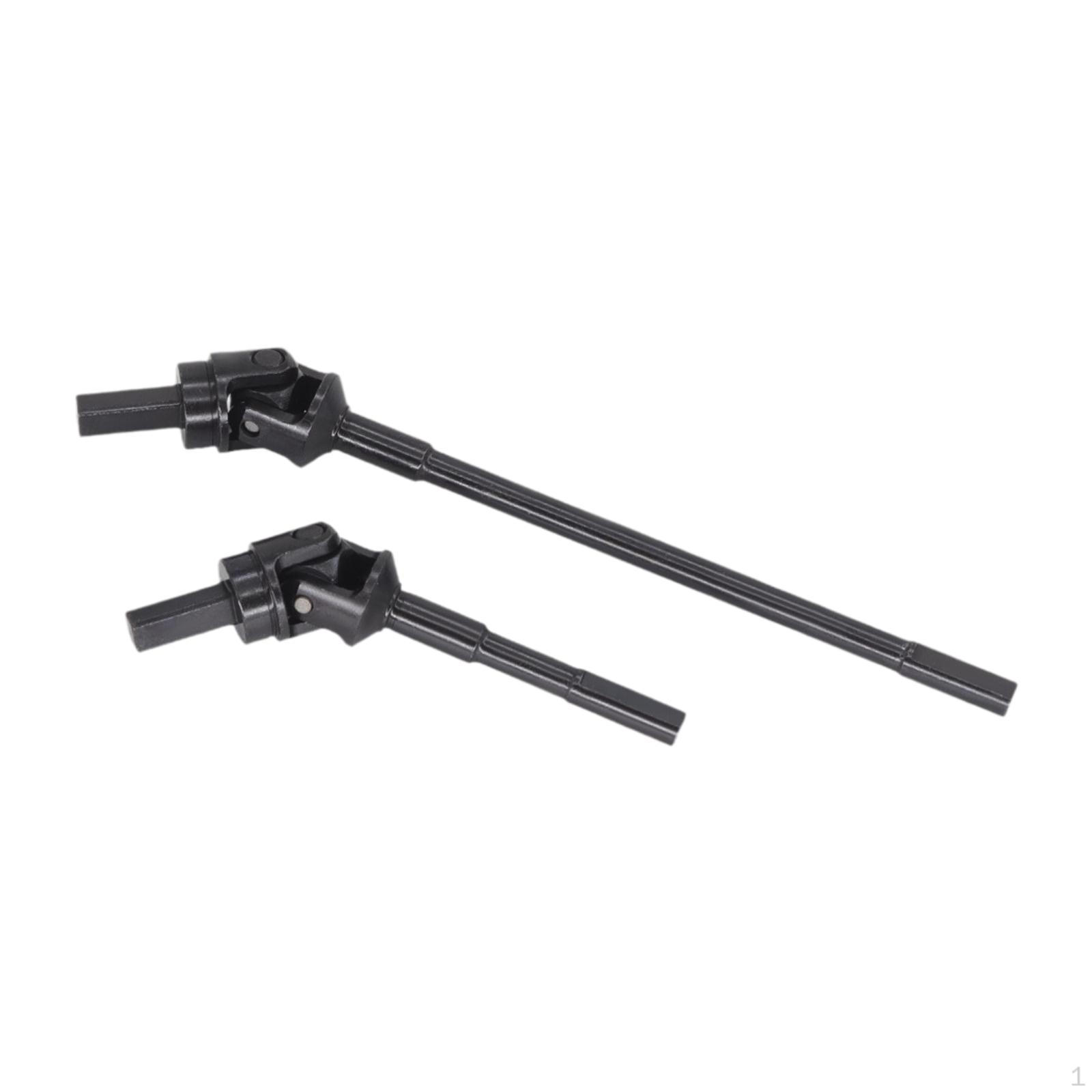 

1/10 RC Car Drive Shaft Set CVD Axle Metal Accessories for SCX10 Accessories Front CVD