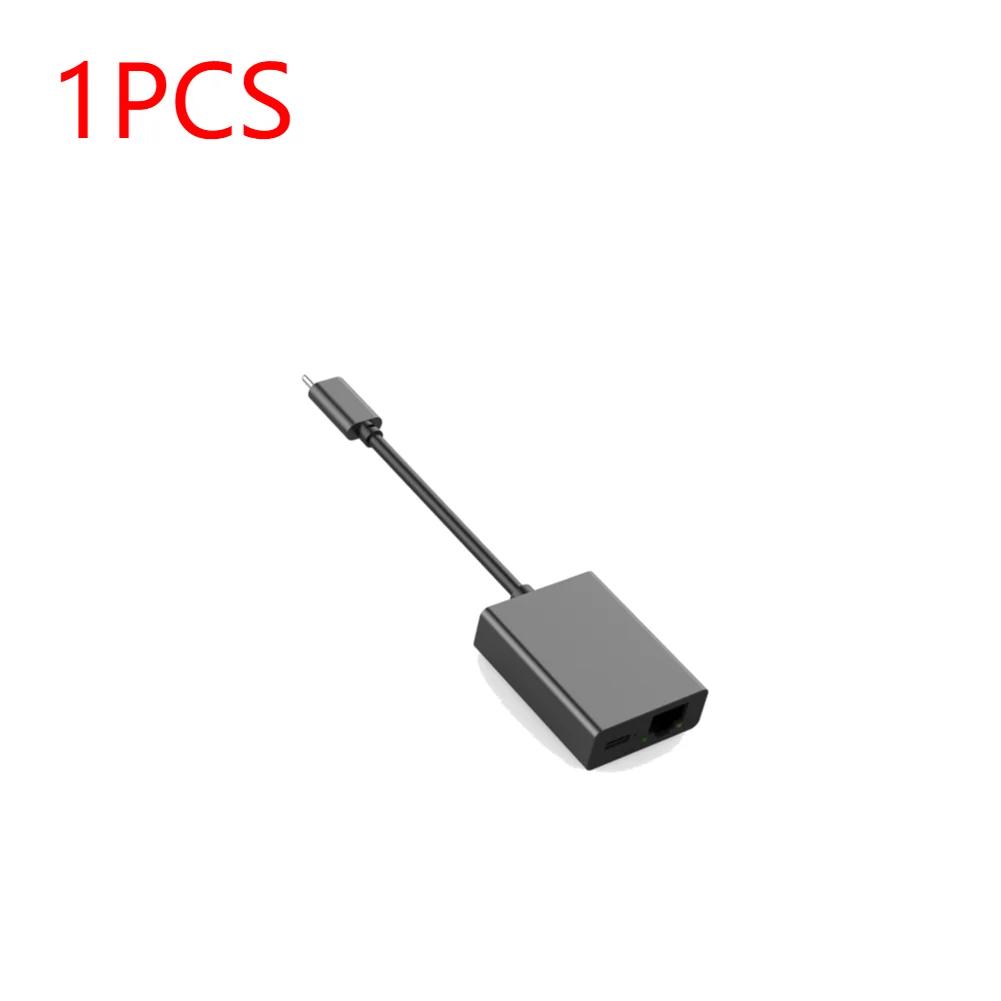 

1-5Pcs 1000Mbps Type-C To RJ45 Internet Cable Plug and Play USB To Ethernet Network Adapter Support PD Charging for Mobile Phone