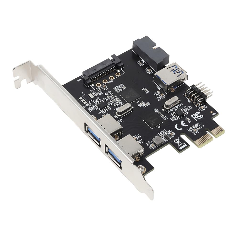 Ainex PCIe Card Ports USB3.2Gen1+USB2.0 5+2 AIF-12