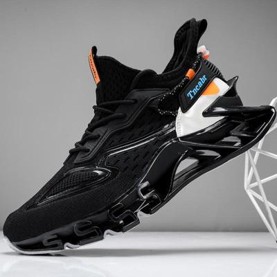 Sneakers Men's Blade Height Increase Running Shoes Trendy Plus Size Men's Casual Comfortable Breathable Sneakers