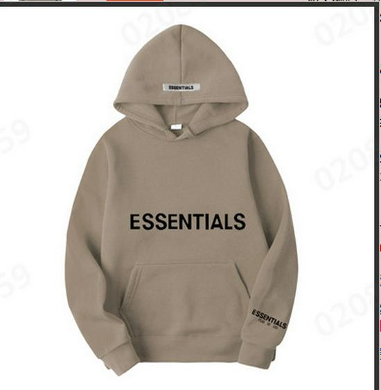 Essentials by Fear of God 2025 Chest Logo Heat-Pressed Hoodie