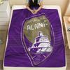 Al Ain FC Pattern Flannel Blanket, High Quality Comfortable for All Seasons, Home Decor, Warmth and Comfort, Perfect for Gifts.