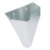 Chicken Cone Heavy Duty Galvanized Steel Poultry Restraining Cone Funnel Chicken Processing