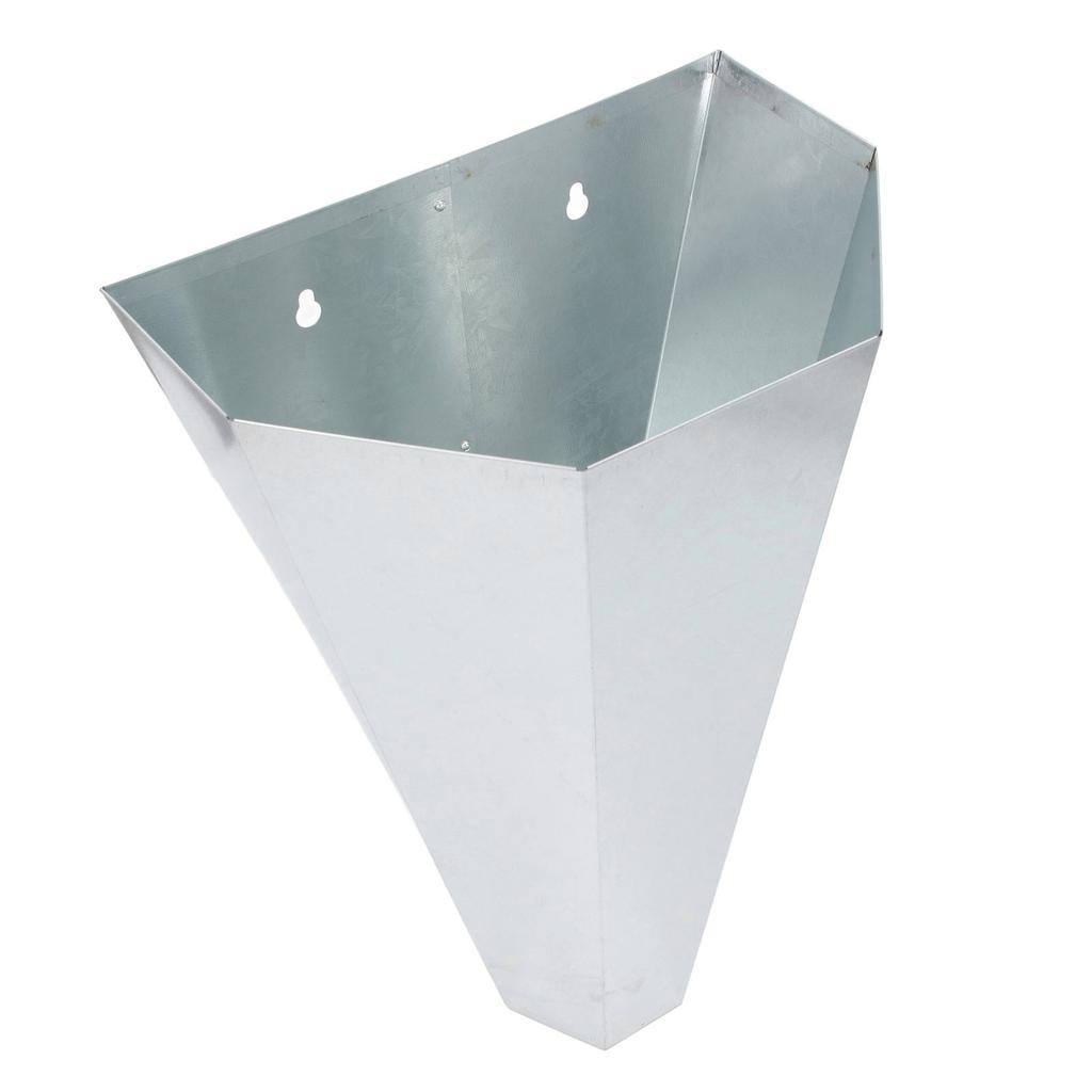 Chicken Cone Heavy Duty Galvanized Steel Poultry Restraining Cone Funnel Chicken Processing