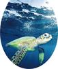 1pc Sea World Toilet Seat Sticker - Self Adhesive Bathroom Decor Home Decor Sticker 2026 Christmas