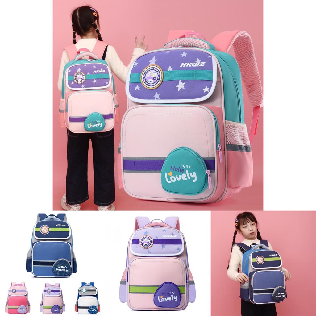 Large Capacity Cute Cartoon Backpack For Toddlers Boys And Girls Preschool Bag