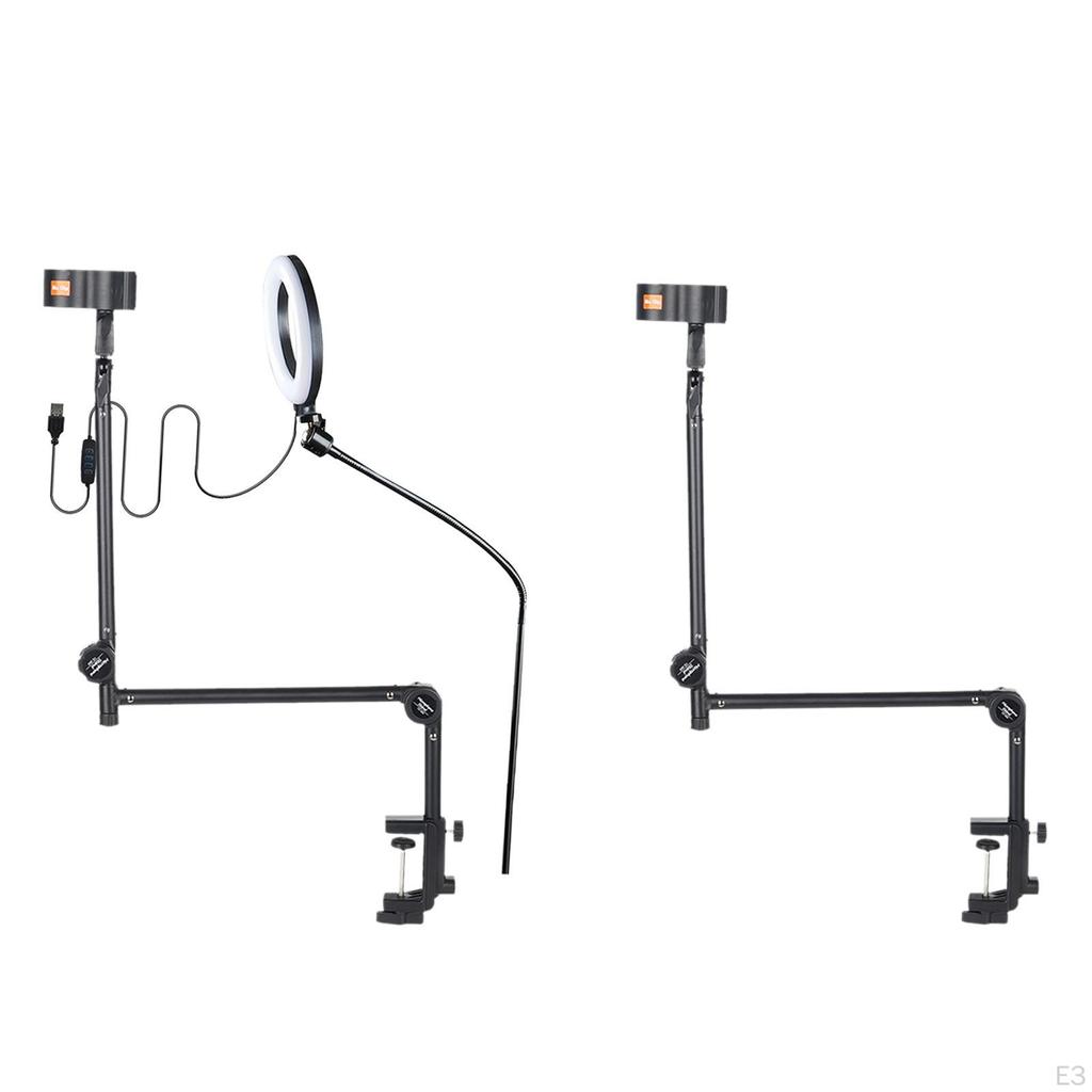 Verstellbarer Mikrofonständer für Studioeinsatz mit stabilem Arm