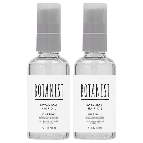 

BOTANIST Растительное масло для волос Damage Care Iris Berry 80 мл Набор из 2 средств для ванн [Набор] &